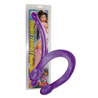 DILDO DOPPIO \"DOUBLE TROUBLE\" - 43 CM